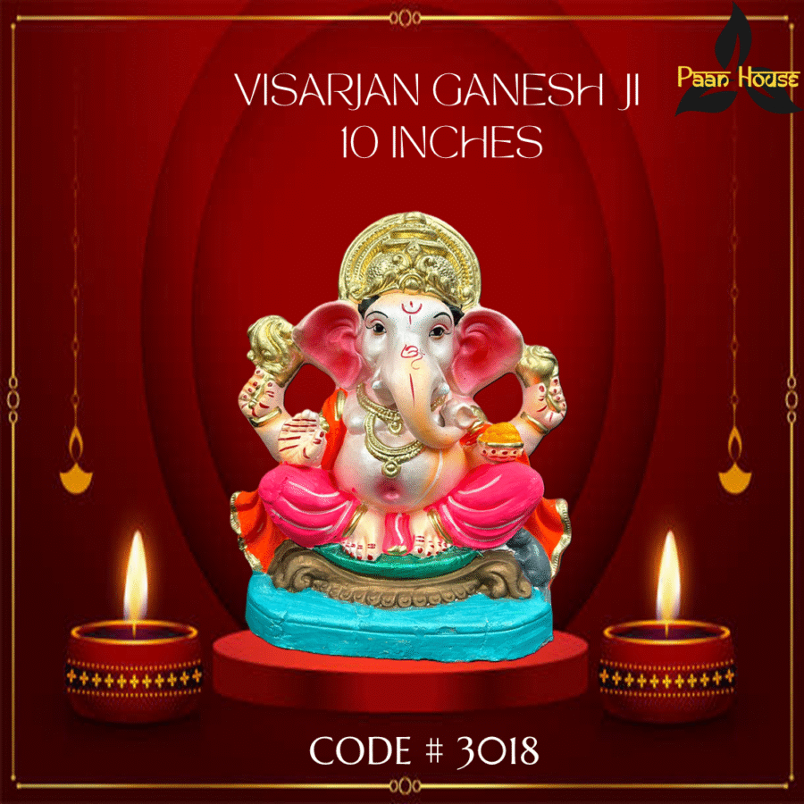 VISARJAN GANESH JI <br>( 10 INCHES ) - Image 3