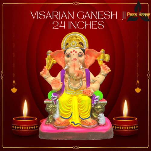 VISARJAN GANESH JI  <br> ( 24 INCHES )