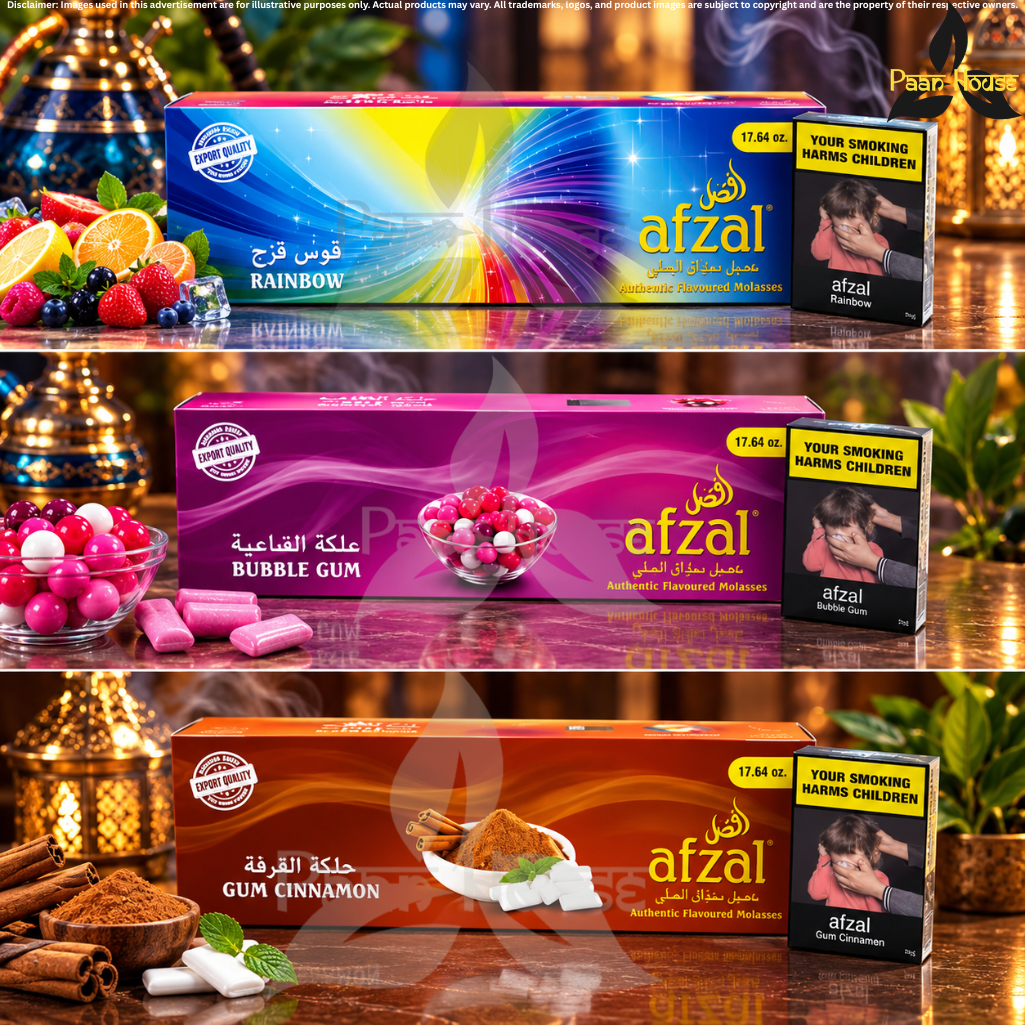AFZAL HOOKAH FLAVORS